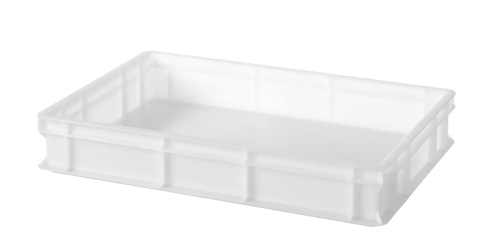 Pizza dough box 600x400, AmerBox, Profi Line, White, 600x400x(H)100mm, Rectangular
