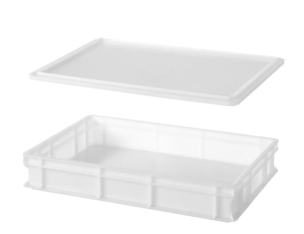 Vis Pizza dough box 600x400, AmerBox, Profi Line, White, 600x400x(H)70mm, Rectangular, bilde 4