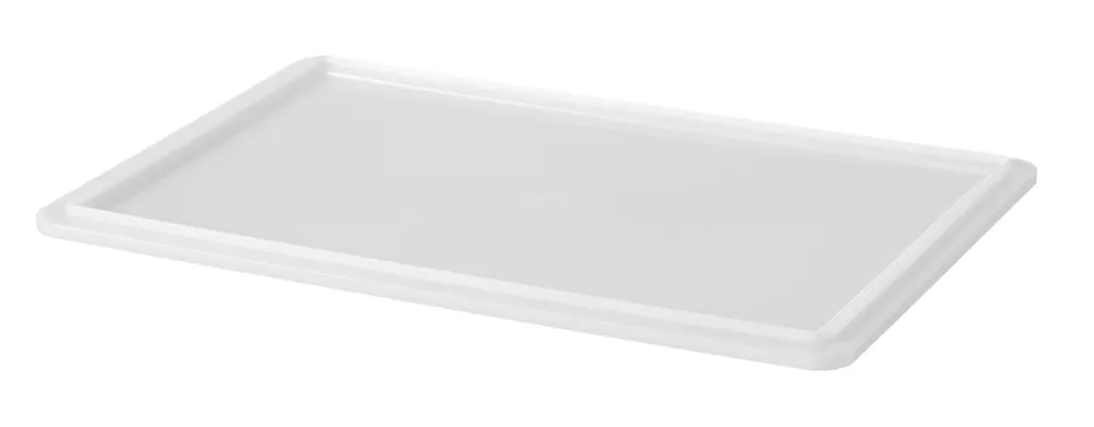 Lid for pizza dough boxes, AmerBox, Profi Line, White, 600x400mm, Rectangular