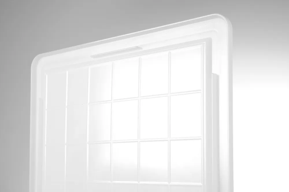 Vis Lid for pizza dough boxes, AmerBox, Profi Line, White, 600x400mm, Rectangular, bilde 3