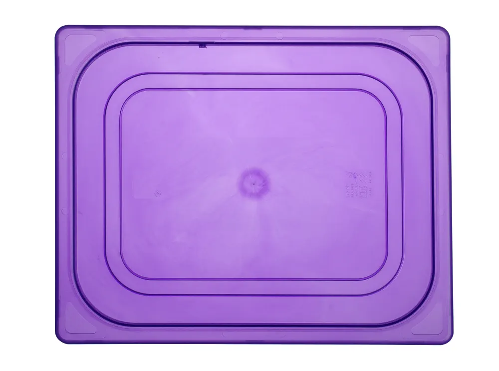 Vis Lid for GN containers purple, HENDI, GN 1/2, Purple, 325x265mm, bilde 2