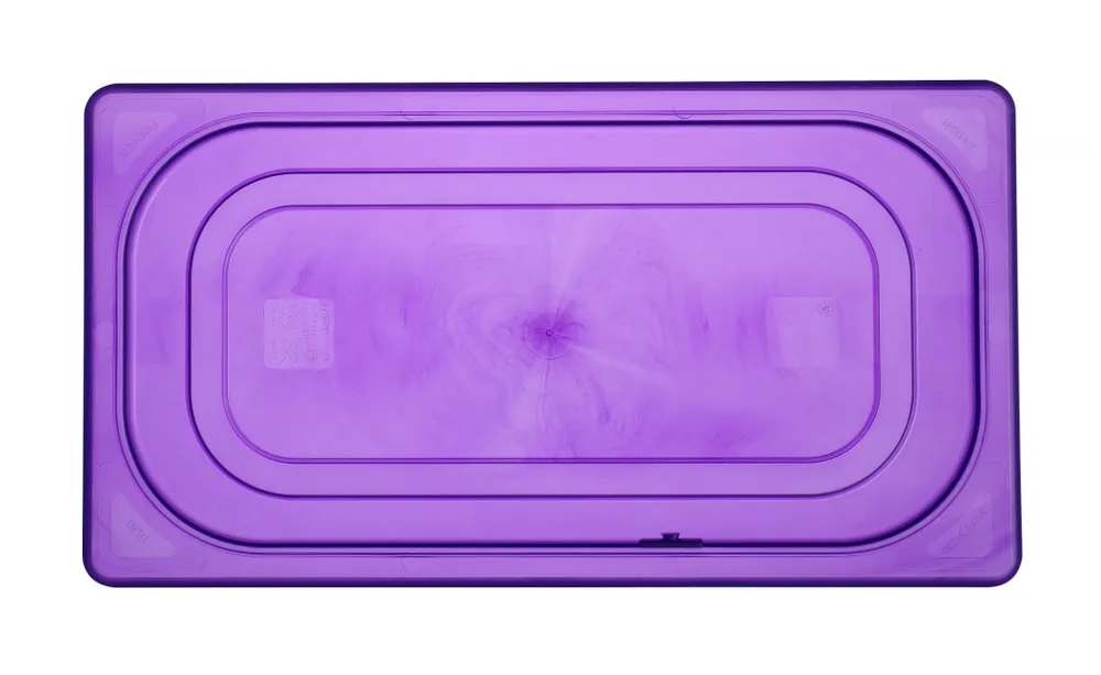 Vis Lid for GN containers purple, HENDI, GN 1/3, Purple, 325x176mm, bilde 2