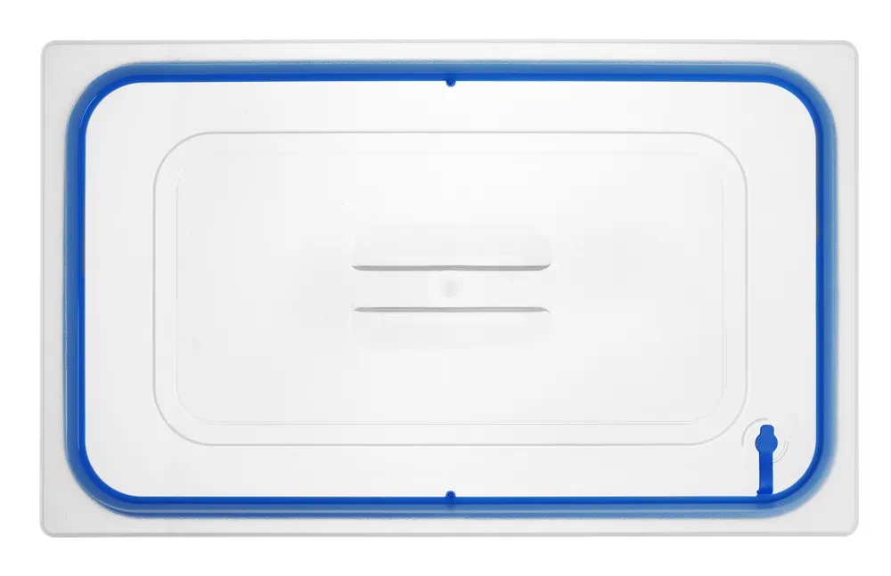Vis Lid for GN containers made of polypropylene, with seal, HENDI, GN 1/1, Transparent, 530x325mm, bilde 2