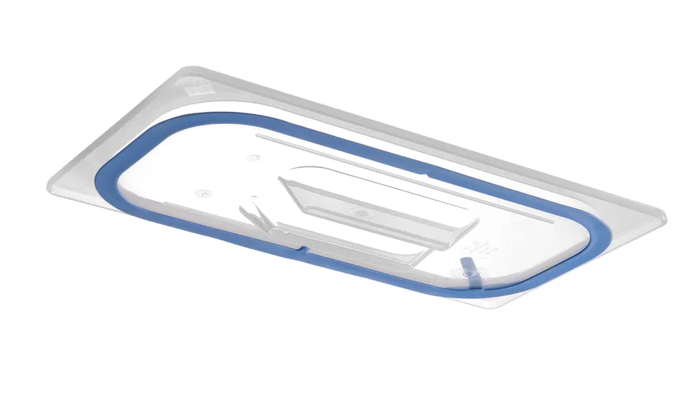 Vis Lid for GN containers made of polypropylene, with seal, HENDI, GN 1/3, Transparent, 325x176mm, bilde 3