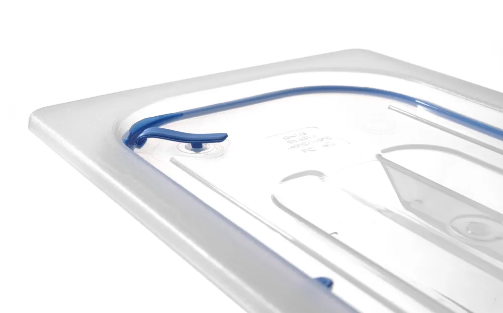 Vis Lid for GN containers made of polypropylene, with seal, HENDI, GN 1/3, Transparent, 325x176mm, bilde 5