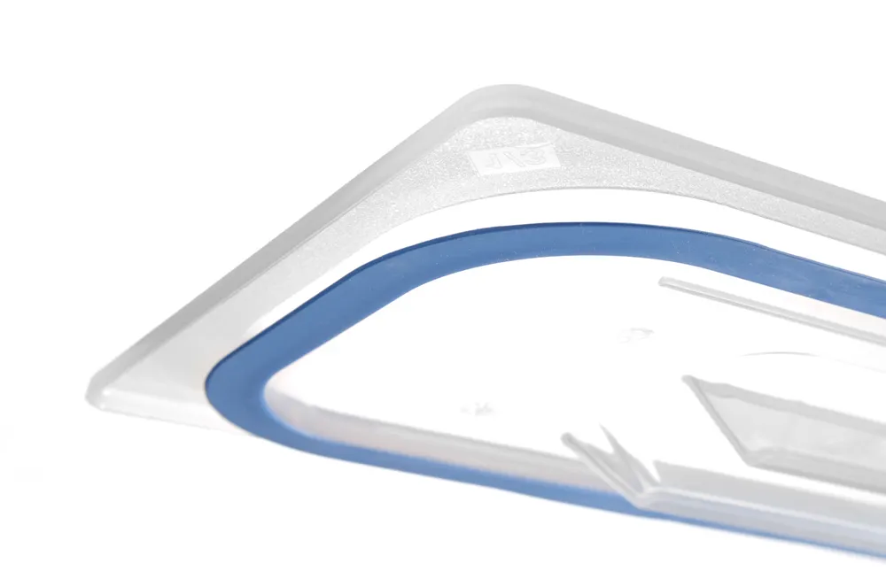 Vis Lid for GN containers made of polypropylene, with seal, HENDI, GN 1/3, Transparent, 325x176mm, bilde 6