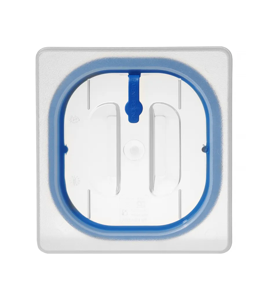 Lid for GN containers made of polypropylene, with seal, HENDI, GN 1/6, Transparent, 176x162mm