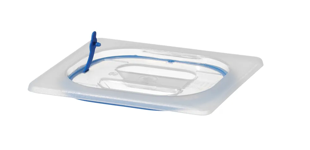 Vis Lid for GN containers made of polypropylene, with seal, HENDI, GN 1/6, Transparent, 176x162mm, bilde 3