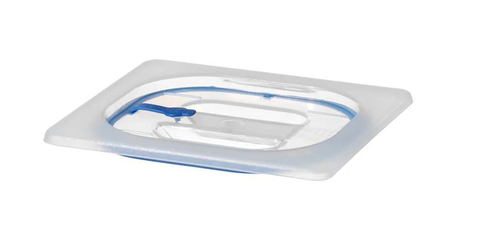 Vis Lid for GN containers made of polypropylene, with seal, HENDI, GN 1/6, Transparent, 176x162mm, bilde 2