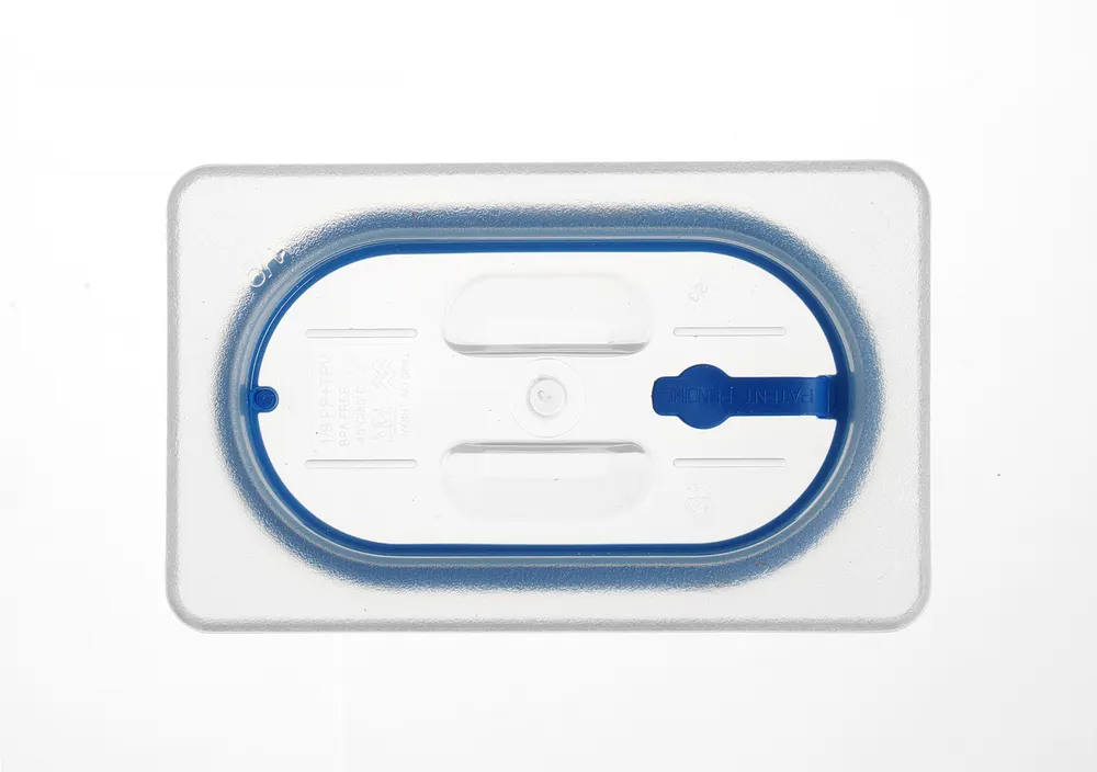 Vis Lid for GN containers made of polypropylene, with seal, HENDI, GN 1/9, Transparent, 176x108mm, bilde 2