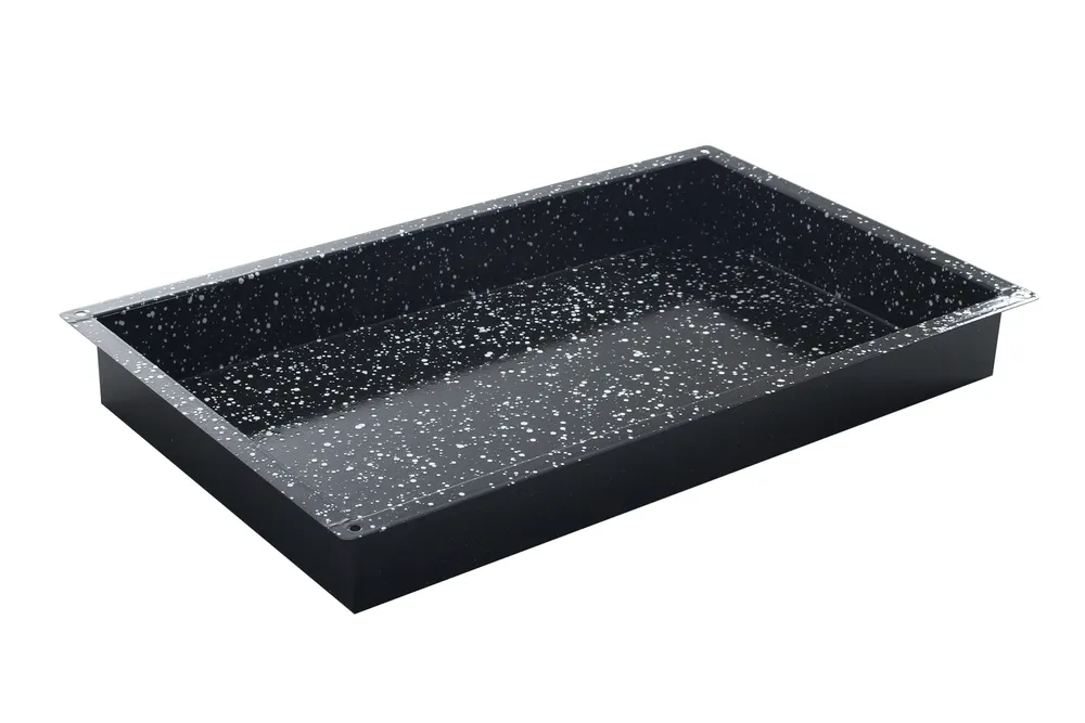 Baking tray CONVECTOMAT CLASSIC GN 2/1, HENDI, GN 2/1, Black, 650x530x(H)60mm, Rectangular