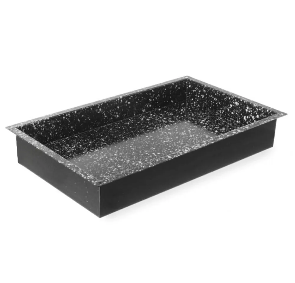Tray CONVECTOMAT CLASSIC GN 1/1, HENDI, GN 1/1, Black, 530x325x(H)80mm, Rectangular