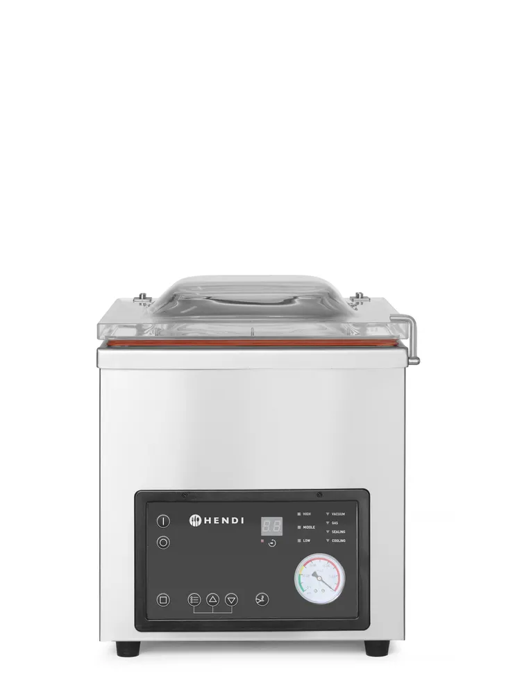 Vacuum chamber packaging machine Profi Line, HENDI, Profi Line, sealing strip 300 mm, 230V/370W, 380x503x(H)444mm