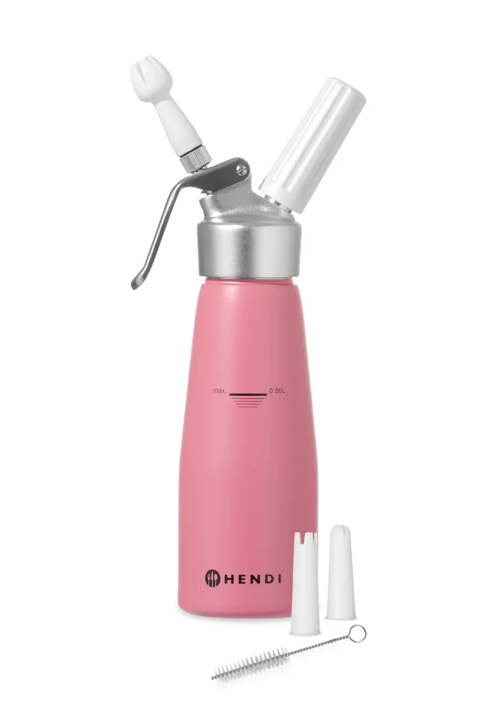 Vis Cream whipper, HENDI, 0,5L, Pastel pink, ⌀80x(H)260mm, bilde 2