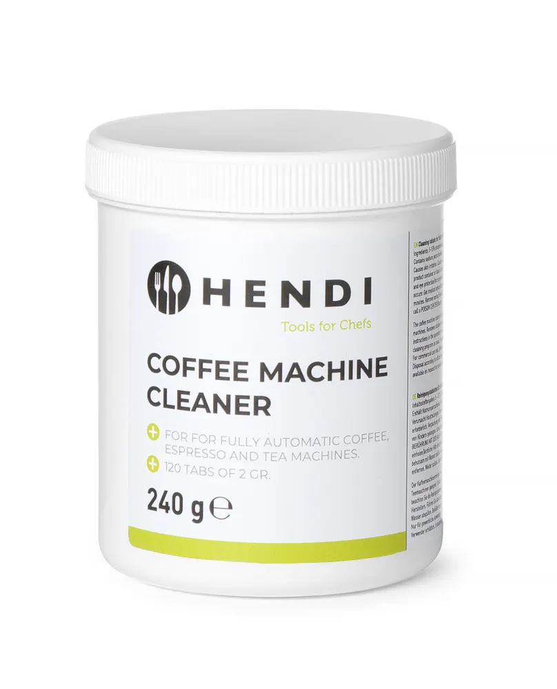 Coffee automat cleaner, 120 tabs, HENDI