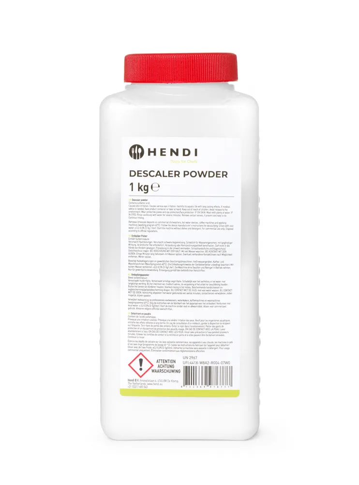 Descaler powder, HENDI