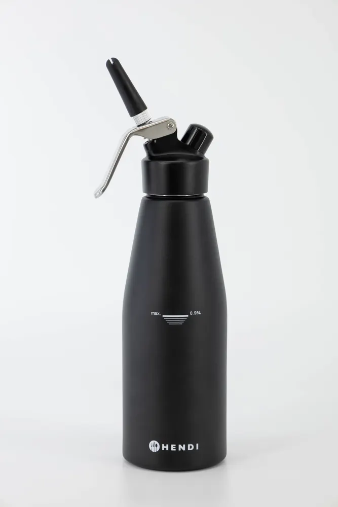 Vis Cream whipper, HENDI, Kitchen Line, 0,95L, Black, ⌀95x(H)320mm, bilde 4