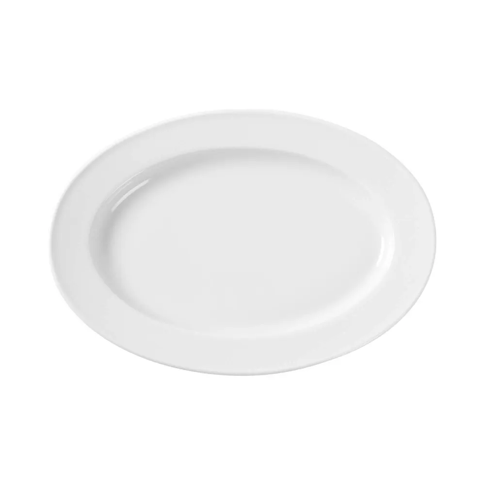 Vis Oval dish, HENDI, White, 340x240mm, bilde 2