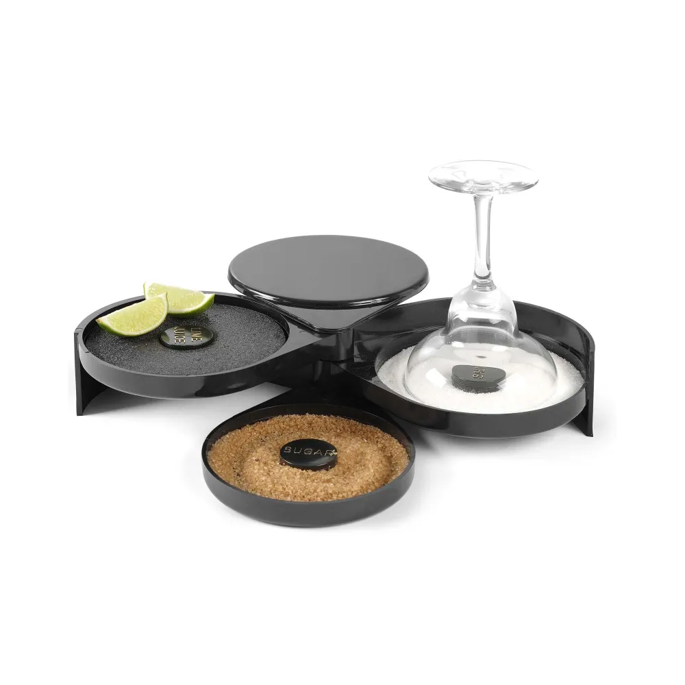 Vis 3-tier glass rimmer, BarUp, 200x160x(H)75mm, bilde 3