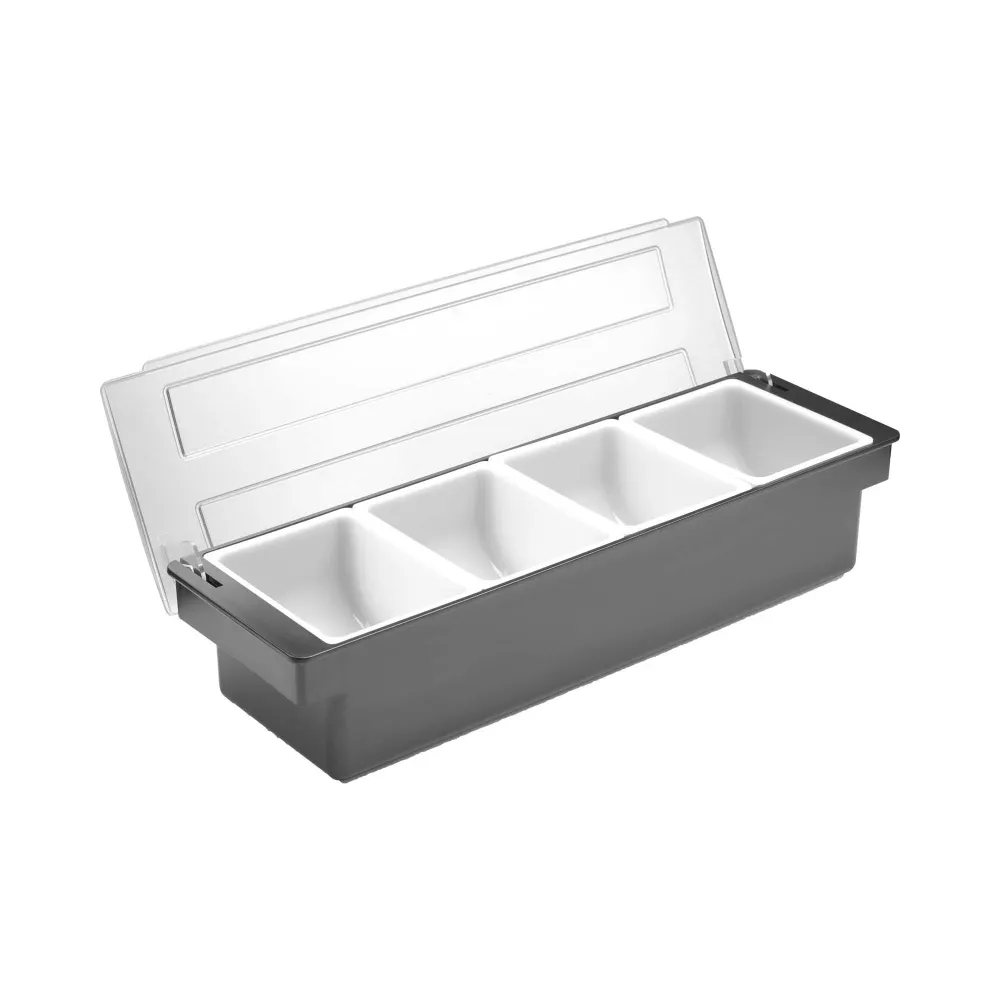 Vis Condiment holder - 4 containers, BarUp, 480x150x(H)100mm, bilde 5
