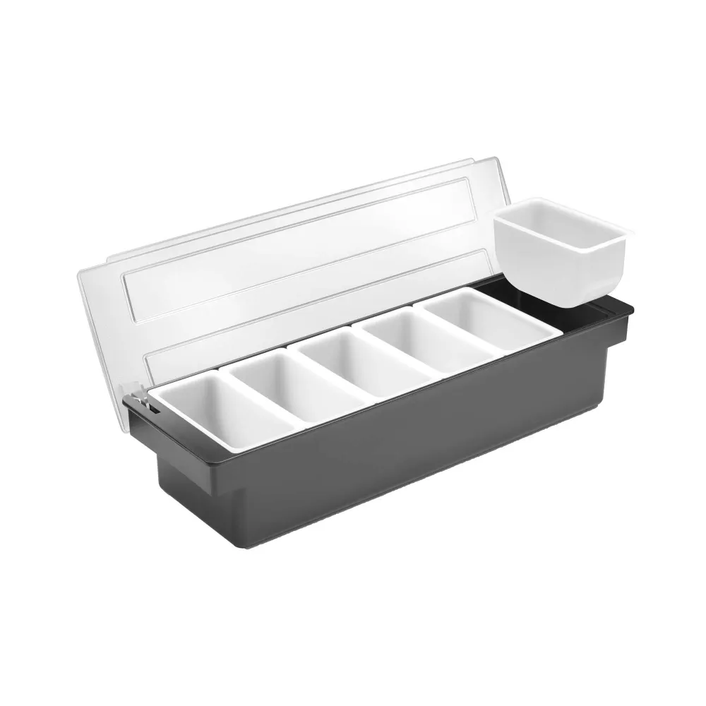 Vis Condiment holder - 6 containers, BarUp, 480x150x(H)100mm, bilde 5
