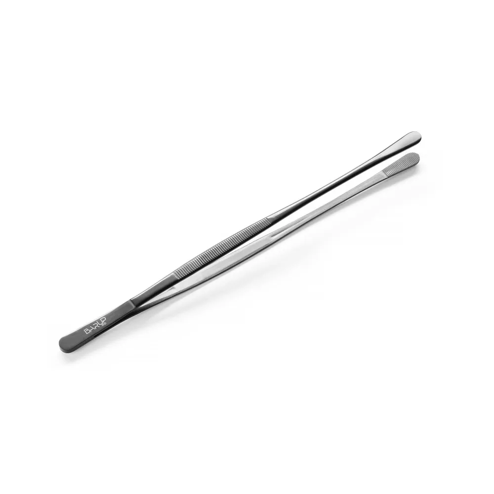 Vis Round tip tweezers, BarUp, Black, (L)305mm, bilde 2