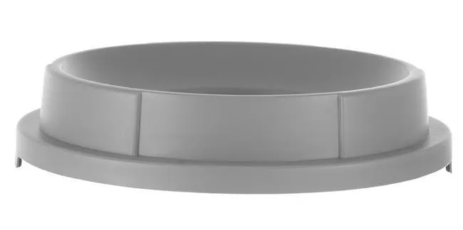 Vis Open cover for round waste bin, AmerBox, fits 691038, Light grey, ⌀570x(H)135mm, bilde 2