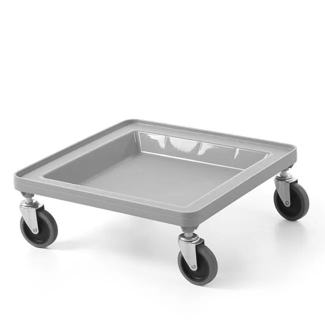 Vis Cart for 500×500 mm universal racks, AmerBox, grey, Light grey, 500x500x(H)180mm, bilde 3