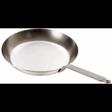 Carbon steel stekepanne 22cm Black steel induk